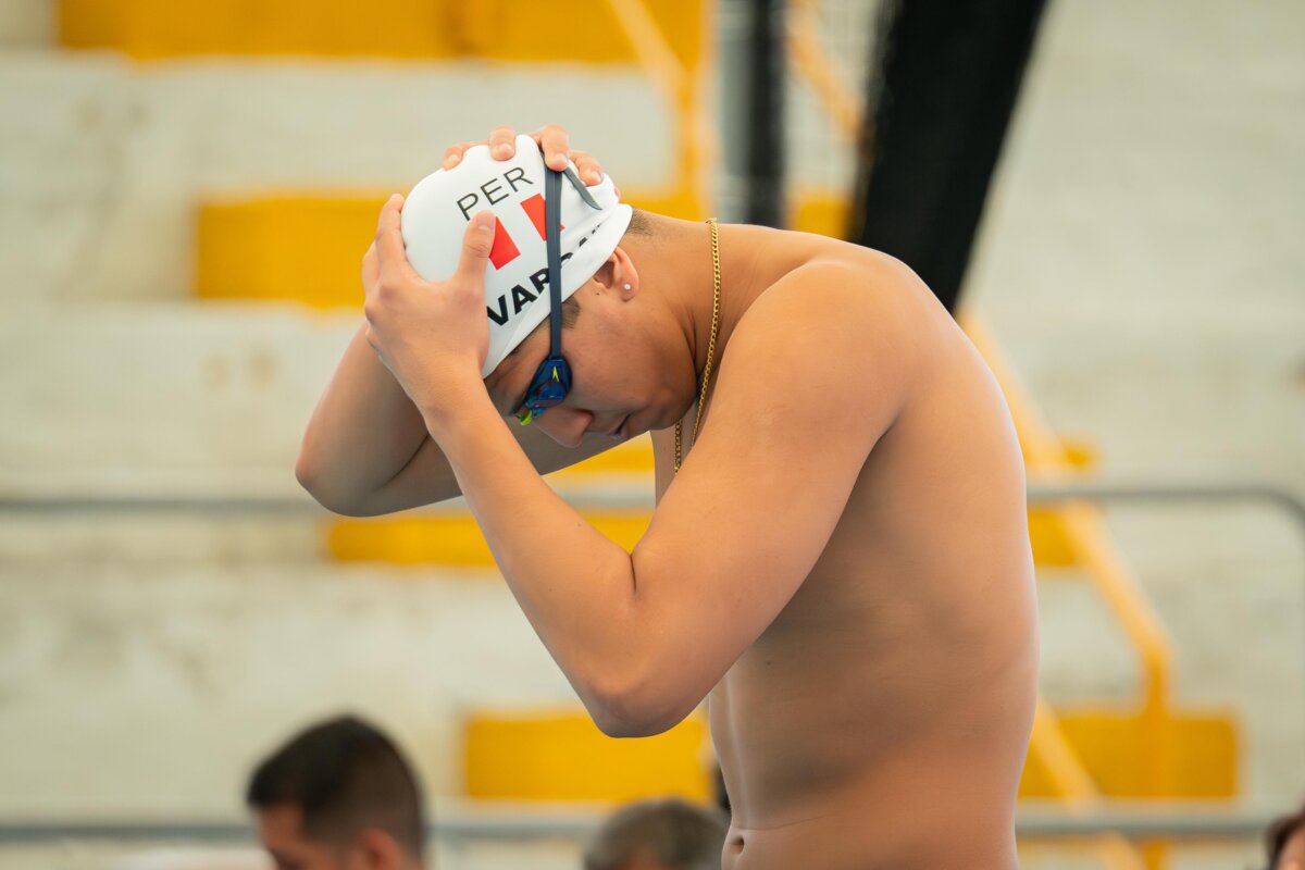 Joaquín Vargas el nadador piurano que representará al Perú en los Juegos Olímpicos de París 2024