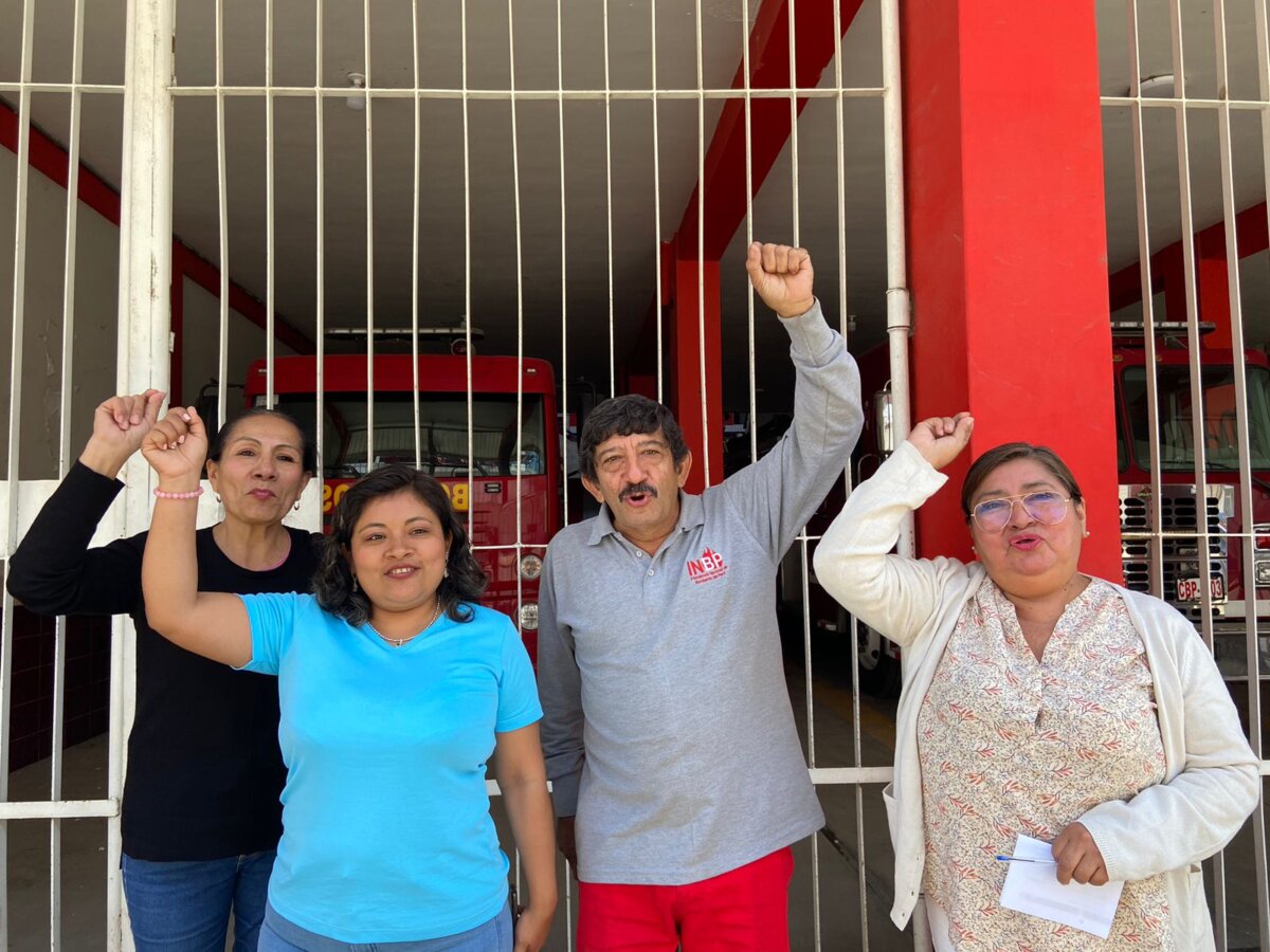 Trabajadores de la Intendencia Nacional de Bomberos acatarán paro nacional este 24 y 25 de julio