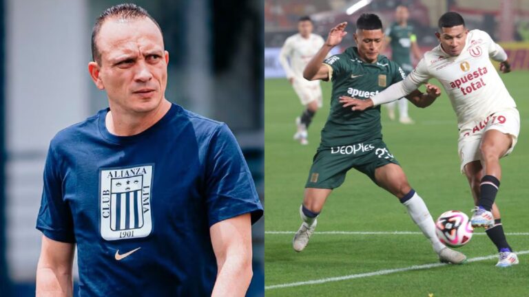 Tras perder el clásico: Alejandro Restrepo deja de ser técnico de Alianza Lima