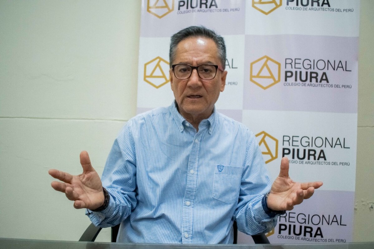 Decano del Colegio de Arquitectos de Piura: “Implementación del Ministerio de la Infraestructura retrasará las obras del Control de Inundaciones en la ciudad” Decano del Colegio de Arquitectos de Piura: “Implementación del Ministerio de la Infraestructura retrasará las obras del Control de Inundaciones en la ciudad”