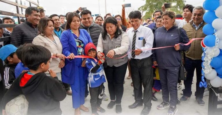 Sechura continúan ejecutando obras en beneficio de la población