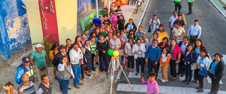 Sechura inauguran alameda turística en Bellavista de la Unión