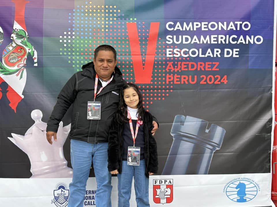 Sullana: estudiante de 9 años obtiene el segundo lugar en Sudamericano Escolar de Ajedrez Sullana: estudiante de 9 años obtiene el segundo lugar en Sudamericano Escolar de Ajedrez