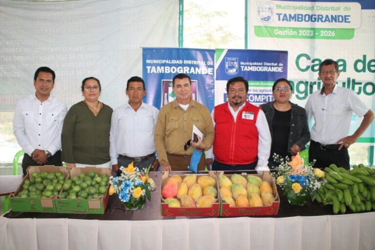 Tambogrande: asignan S/ 1.5 millones para cofinanciar proyectos de Procompite 2024