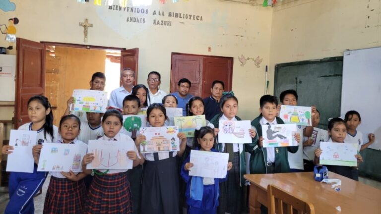 Tambogrande estudiantes destacan en I Concurso de Dibujo y Pintura por el Día Nacional de la Biblioteca