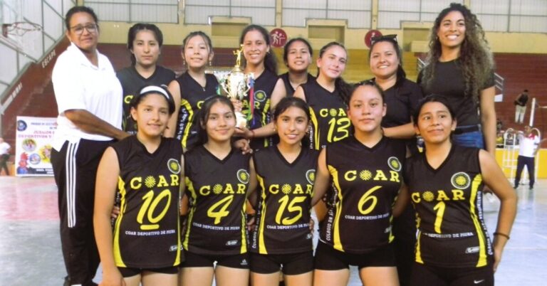 COAR representará a Piura en la etapa Macroregional de vóley escolar Sub 17