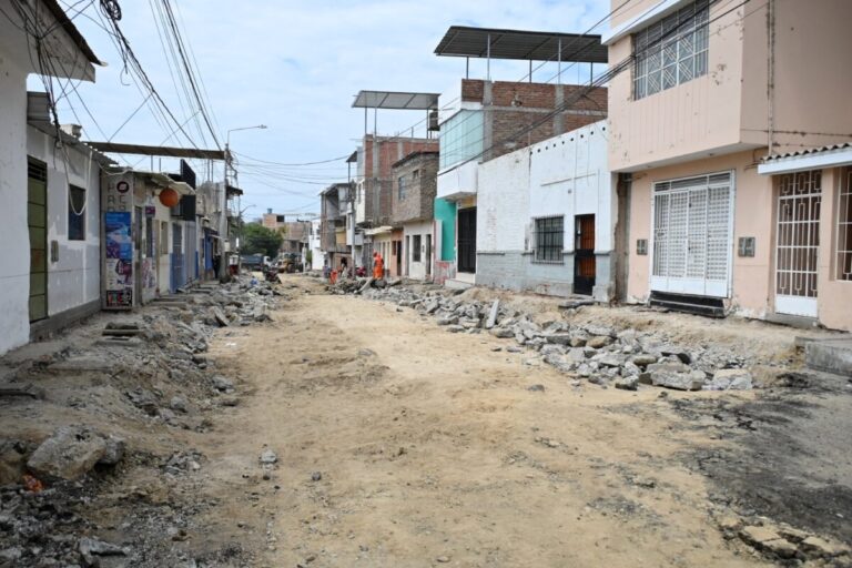 5 millones de soles costará la reconstrucción de las pistas y veredas del Barrio Sur de Piura