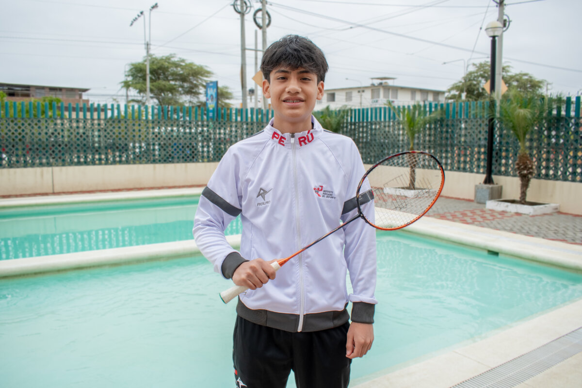 Conoce a Salvador Araujo, el joven piurano que destaca en bádminton a nivel nacional e internacional