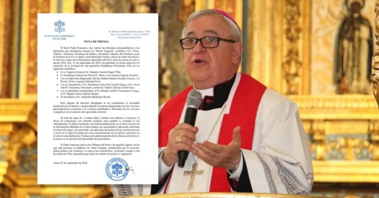 Papa Francisco ordena la expulsión de diez miembros del Sodalicio de Vida Cristiana