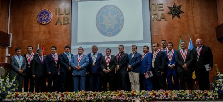 Piura Asamblea Ordinaria de la JUDECAP reúne a 17 decanos de diversos Colegios de Abogados del Perú