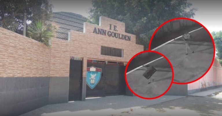 Piura delincuentes roban material electrónico valorizado en S 4 mil de la I.E. Ann Goulden