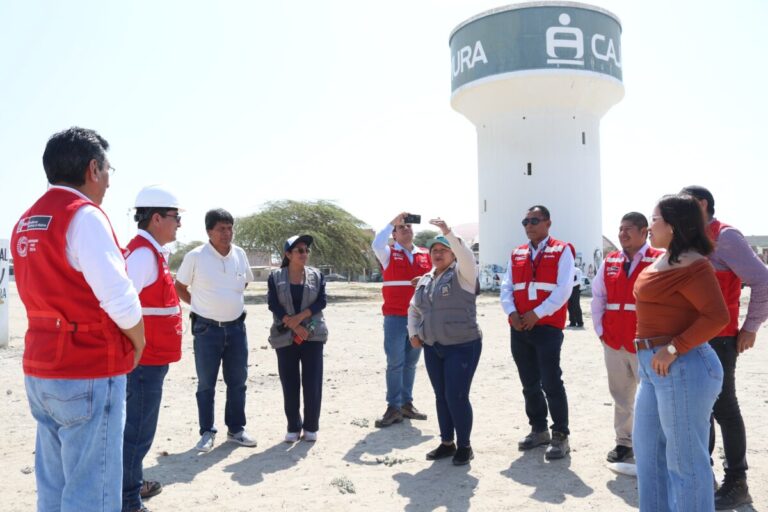 Sechura: evalúan viabilidad de proyecto de agua potable en beneficio de más de 70 mil habitantes