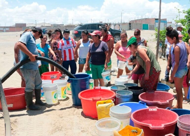 Piura: solo el 13.4% de la población cuenta con acceso a agua las 24 horas del día