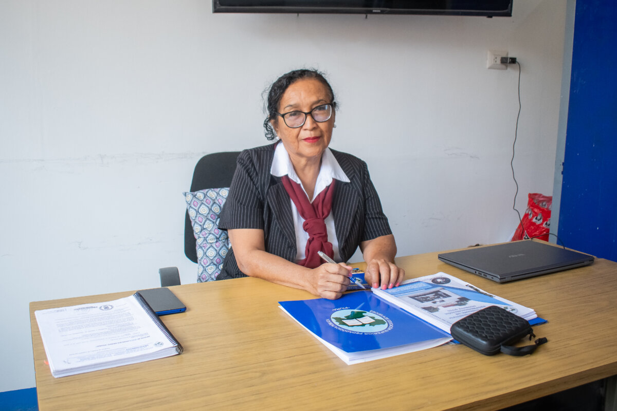 Cecilia Silupu, jefa de la Unidad de Formación Continua