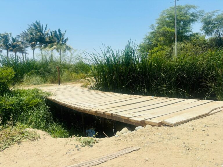 Entregan terreno para construcción del puente Las Vegas en beneficio de agricultores y familias del Medio Piura