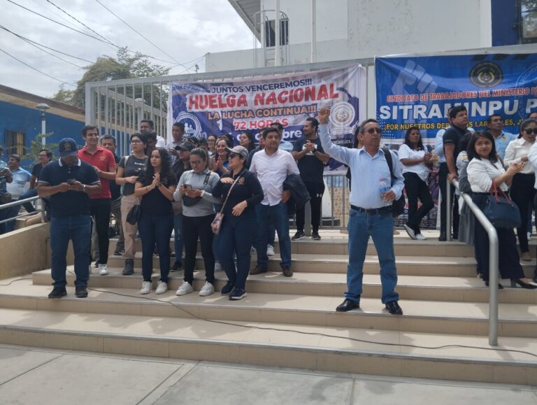 Huelga de 72 horas en el Ministerio Público 3000 casos afectados en Piura por la medida de protesta