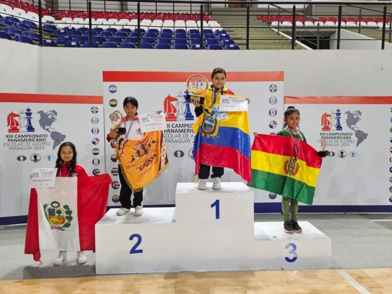 Menor de Sullana logra el cuarto puesto en el XII Campeonato Panamericano de Ajedrez Escolar