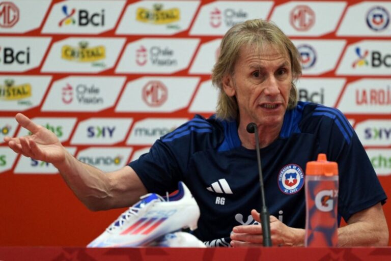 Ricardo Gareca confía en que Chile se podrá "recuperar" en partido ante Perú