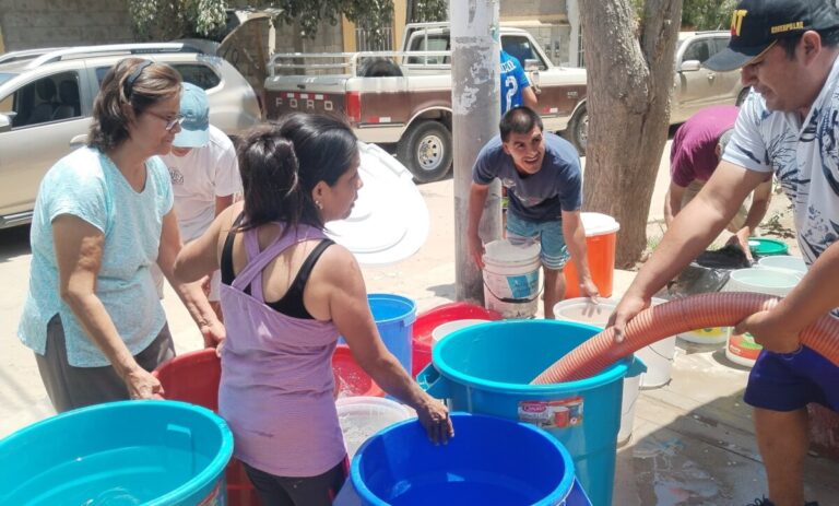 Crisis hídrica en Piura: EPS Grau trabaja para garantizar el abastecimiento de agua potable a la población