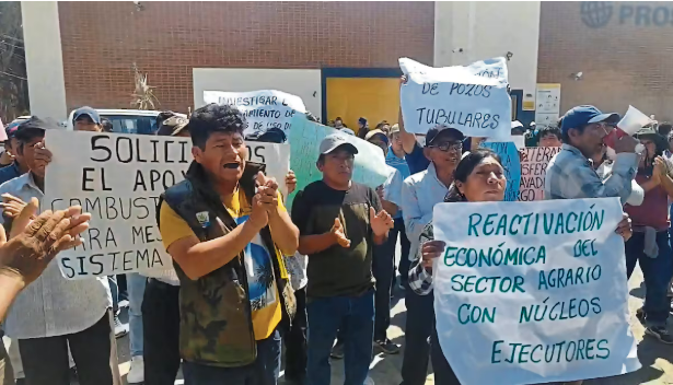 Agricultores exigen apoyo urgente para evitar más pérdidas