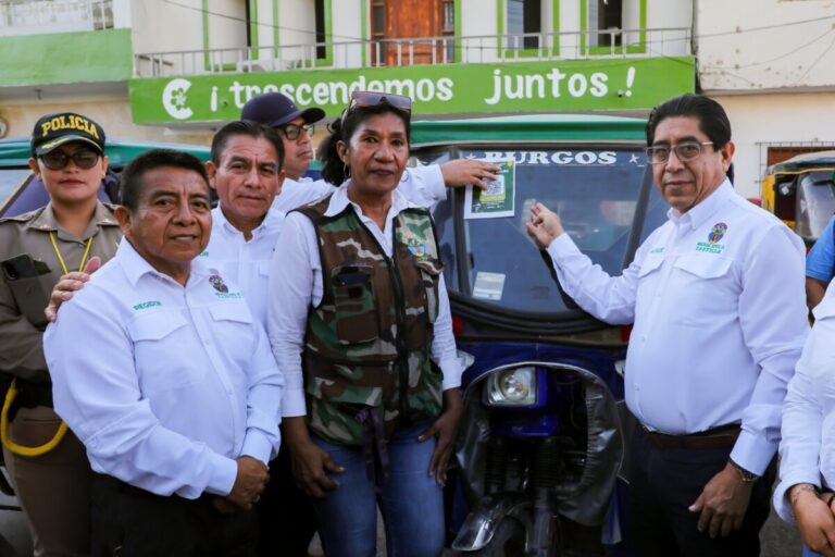 Castilla implementan plan “Mototaxi Seguro” para garantizar la seguridad de los pasajeros