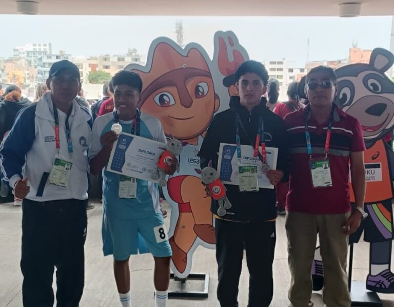 Medallas para Piura jóvenes de Marcavelica y Catacaos destacan en los Juegos Escolares Deportivos