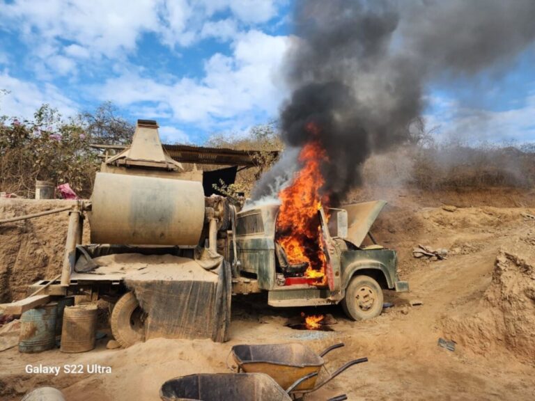 Destruyen siete plantas de minería ilegal en Ayabaca