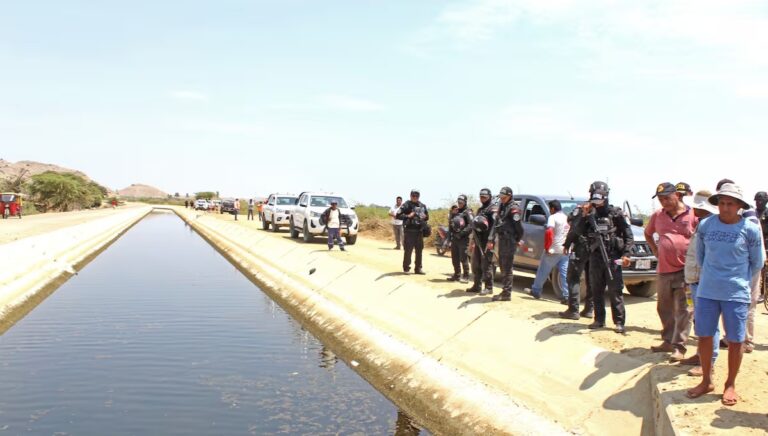 Garantizan abastecimiento de agua para Paita y Talara con retiro de bombas del canal norte