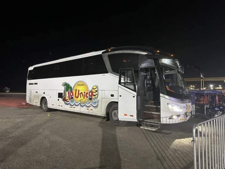 Nuevo atentado balean bus de la orquesta La Única Tropical en Lima