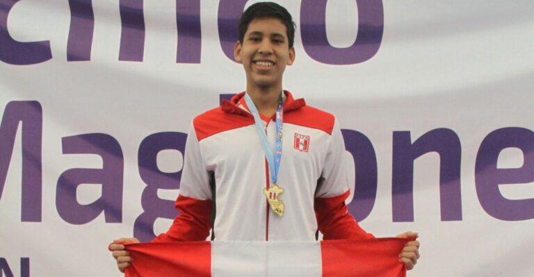 Joaquín Vargas, el nadador piurano nominado a los Premios Natación 2024