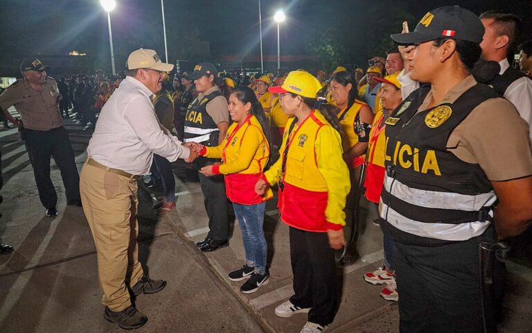 Ministro del Interior resalta la labor de las Juntas Vecinales en la lucha contra la inseguridad en Piura