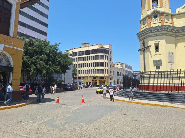 Piura: implementarán cierre parcial en accesos a la Plaza de Armas