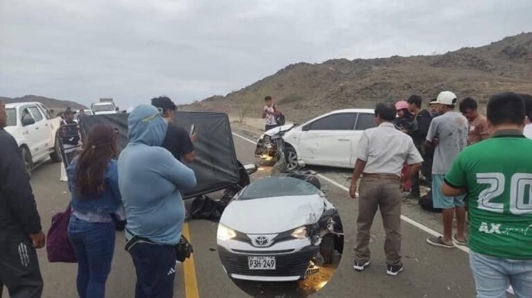 Accidente en la carretera Paita – La Islilla deja un fallecido