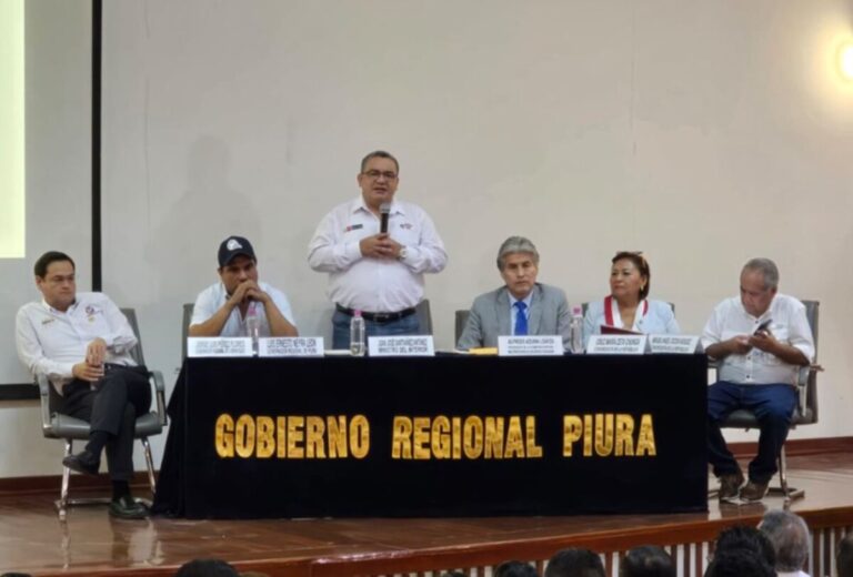 Ministro del Interior anuncia medidas para fortalecer la lucha contra el crimen organizado en el norte del país