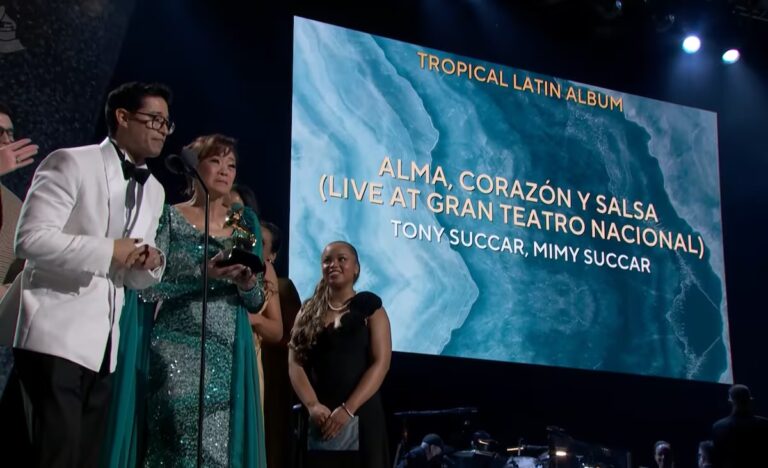 ¡Orgullo peruano! Tony y Mimy Succar ganan el Grammy al Mejor Álbum Tropical Latino