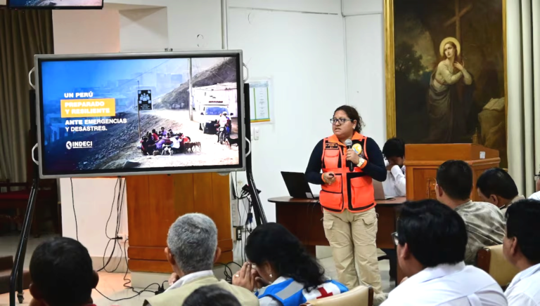 Piura: refuerzan estrategias de prevención ante emergencias y desastres