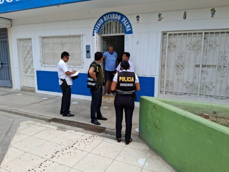 Piura: Asesinan a padre de familia frente a colegio en Castilla