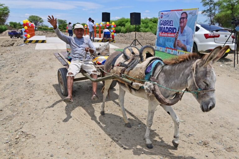 Catacaos: puente San Pablo beneficiará a 5 mil vecinos del Bajo Piura