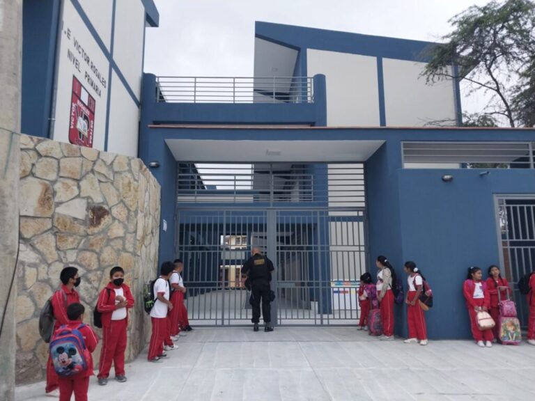 Más de 2 000 policías resguardarán colegios en Piura durante el año escolar 2025