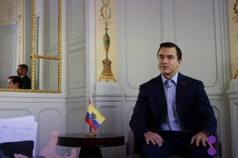 Ecuador en alerta máxima por amenaza de atentado contra el presidente reelecto Daniel Noboa