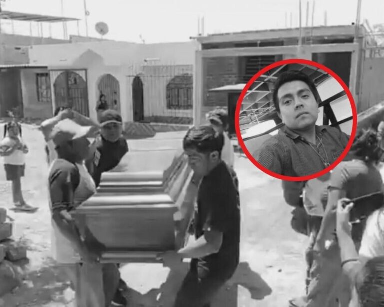 La Unión dan critiana sepultura a joven acribillado en Cañete