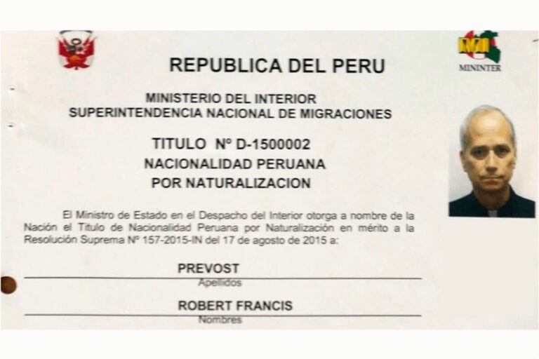 León XIV: nuevo papa vivió 40 años en Perú y se nacionalizó peruano en 2015