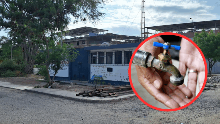 Castilla: familias se quedan sin agua en la Urb. Felipe Cossio del Pomar