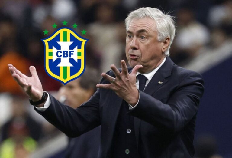 Carlo Ancelotti se convierte en nuevo entrenador de la selección brasileña de futbol