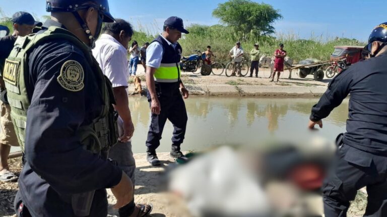Piura: hallan cadáver de un hombre en canal de regadío en Cumbibira