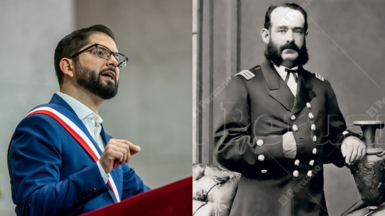 Chile: Gabriel Boric evoca figura de Miguel Grau como ejemplo de nobleza en tiempos de guerra