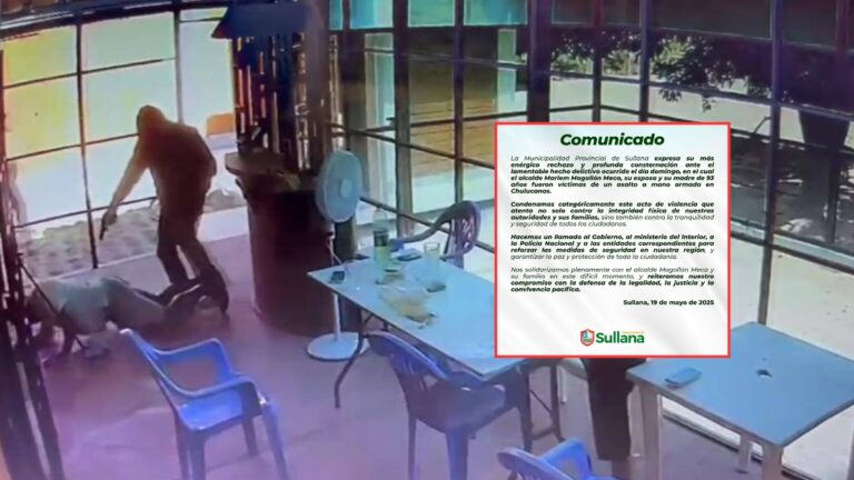 Alcalde de Sullana sufre violento asalto junto a su familia