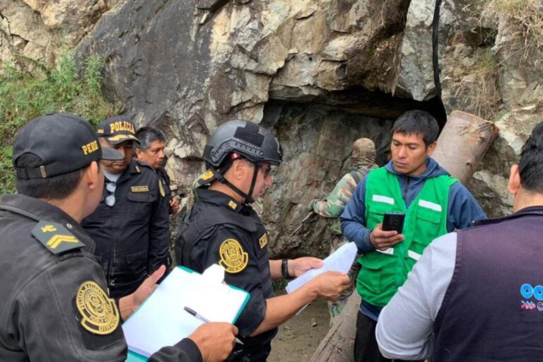 Intervención contra minería ilegal en Pataz: clausuran 12 bocaminas y 5 plantas de procesamiento