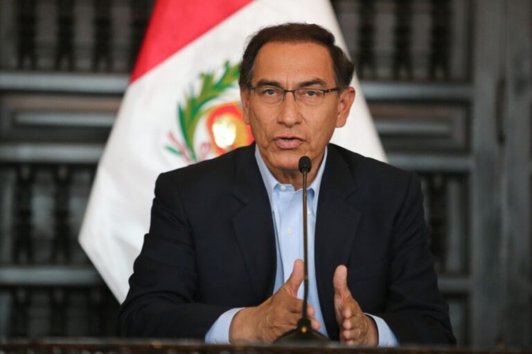Martín Vizcarra “Nadie me va a sacar del país, yo quiero ser candidato a la presidencia”