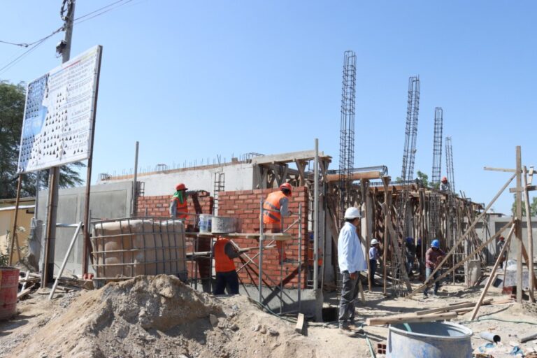 Piura remodelación del colegio inicial N.° 1549 alcanza un 65 % de avance físico
